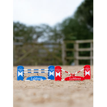 LeMieux Toy Pony Hindernis-Sprungset Benetton / Chili / Weiß