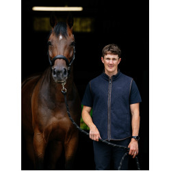 LeMieux Herren-Fleeceweste Marine Marineblau