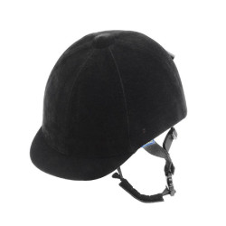 Daslö-Reithelm mit 3-Punkt-Befestigung Schwarz