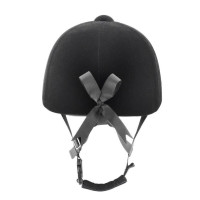 Daslö-Reithelm mit 3-Punkt-Befestigung Schwarz