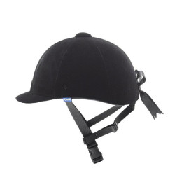 Daslö-Reithelm mit 3-Punkt-Befestigung Schwarz