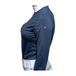 Wettkampf-Poloshirt Flags & Cup Isla langärmelig Wettkampf-Poloshirt Flags & Cup Isla langärmelig