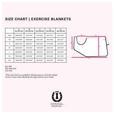 Imperial Riding Reflex-Ausreitdecke Neonrosa