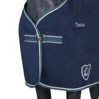 Tattini-Decke mit Fleecefutter Blau