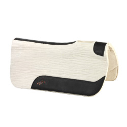 Brad Ren’s Filzsattelpad Weiß Weiß