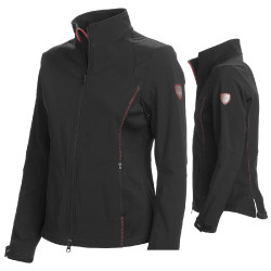 Tattini Aosta Softshelljacke für Damen Schwarz