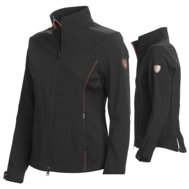 Tattini Aosta Softshelljacke für Damen Schwarz