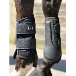 Mesh- und Neopren-Gamaschen T de T Schwarz