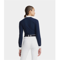 Horse Pilot Damen-Langarmshirt Aerolight Marine Marineblau