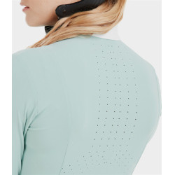 Horse Pilot Damen-Langarmshirt Aerolight Wassergrün Blau