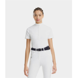 Kurzarmshirt Damen Aerolight von Horse Pilot Weiß Weiß Kurzarmshirt Damen Aerolight von Horse Pilot Weiß Weiß