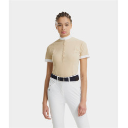 Kurzarmshirt Damen Aerolight von Horse Pilot Sand Beige