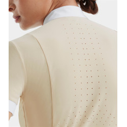 Kurzarmshirt Damen Aerolight von Horse Pilot Sand Beige