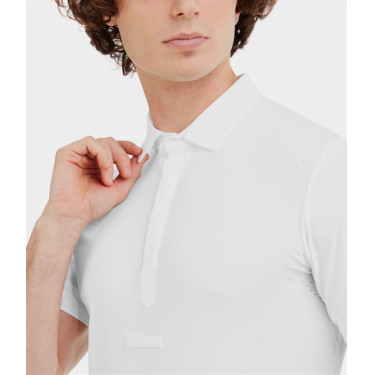 Horse Pilot Turniershirt Aerolight Herren, kurzarm Weiß Wei&amp;amp;amp;amp;amp;szlig;
