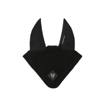 Ohrenhaube Pferd schalldämpfend Horse Pilot Schwarz