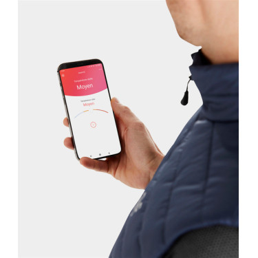 Wärmende ärmellose Reitweste Horse Pilot E-Kelvin Herren Marine Marineblau Wärmende ärmellose Reitweste Horse Pilot E-Kelvin Herren Marine Marineblau