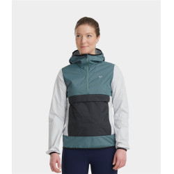 Kurze Regenjacke Horse Pilot Reittechnik Damen Wolkenblau