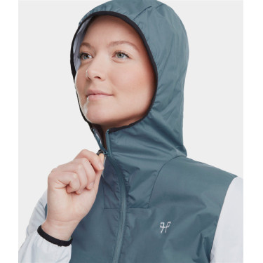 Kurze Regenjacke Horse Pilot Reittechnik Damen Wolkenblau