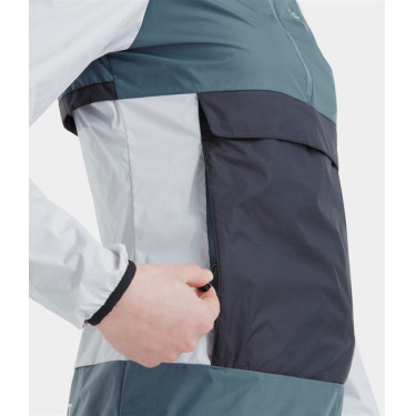 Kurze Regenjacke Horse Pilot Reittechnik Damen Wolkenblau