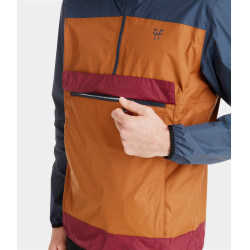 Kurze Reit-Regenjacke Horse Pilot Raintech Herren Goldbraun