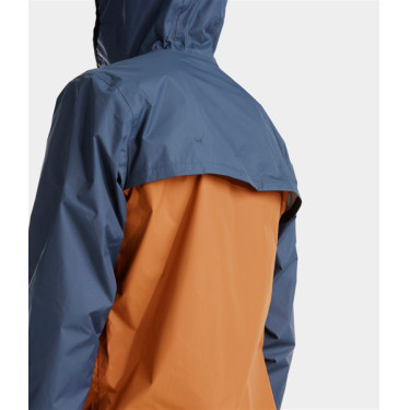 Kurze Reit-Regenjacke Horse Pilot Raintech Herren Goldbraun