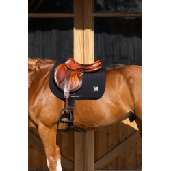 Ergonomische Unisex-Satteldecke von Horse Pilot Schwarz