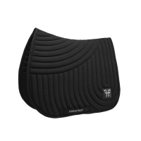 Ergonomische Unisex-Satteldecke von Horse Pilot Schwarz