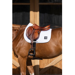 Ergonomische Unisex-Satteldecke von Horse Pilot Weiß Wei&szlig;
