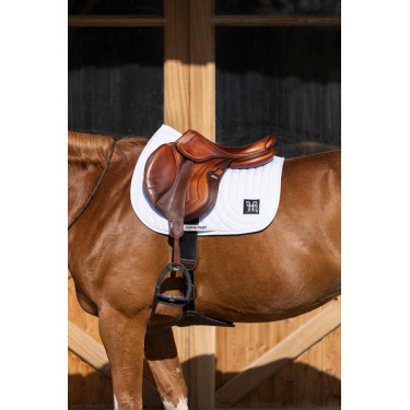 Ergonomische Unisex-Satteldecke von Horse Pilot Weiß Wei&szlig;