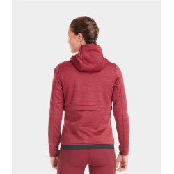Reit-Sweatshirt mit Reißverschluss Horse Pilot Damen Tempest Dunkelrot Reit-Sweatshirt mit Reißverschluss Horse Pilot Damen Tempest Dunkelrot
