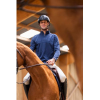 Thermo-Reitshirt Horse Pilot Herren Marine Marineblau