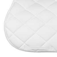 Sprungteppich mit Strass-Logo Equestro Weiß Weiß