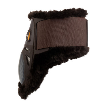 Gamaschen Spider Man mit Kunstfell Equestro Braun