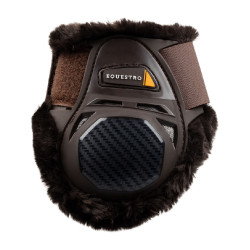 Gamaschen Spider Man mit Kunstfell Equestro Braun