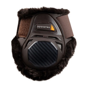 Gamaschen Spider Man mit Kunstfell Equestro Braun