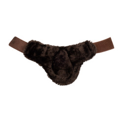 Gamaschen Spider Man mit Kunstfell Equestro Braun