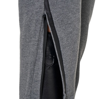 Damen-Tear-Away-Hose mit durchgehendem Reißverschluss Equestro Mischgrau Damen-Tear-Away-Hose mit durchgehendem Reißverschluss Equestro Mischgrau