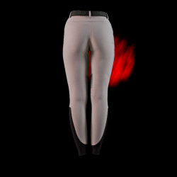 Damen-Slim-Fit-Hose Equestro Ridertechnology mit thermoverschweißten Nähten Spottdrossel Grau Damen-Slim-Fit-Hose Equestro Ridertechnology mit thermoverschweißten Nähten Spottdrossel Grau