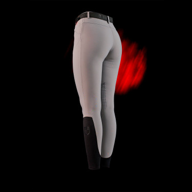 Damen-Slim-Fit-Hose Equestro Ridertechnology mit thermoverschweißten Nähten Spottdrossel Grau Damen-Slim-Fit-Hose Equestro Ridertechnology mit thermoverschweißten Nähten Spottdrossel Grau