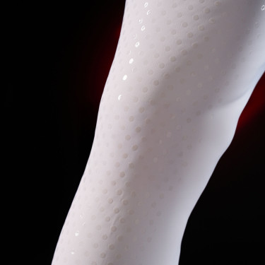 Herrenreithose Equestro Slim Fit Ridertechnology Full Grip Weiß Weiß Herrenreithose Equestro Slim Fit Ridertechnology Full Grip Weiß Weiß