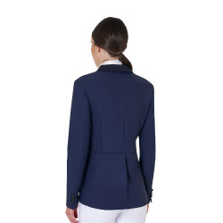 Damen-Dressurfrack Equestro Marineblazer Marineblau