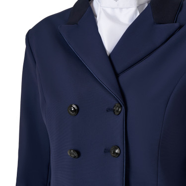 Damen-Dressurfrack Equestro Marineblazer Marineblau