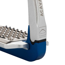 Sicherheitssteigbügel Acavallo Rel-X 180 abnehmbare Seite Blau