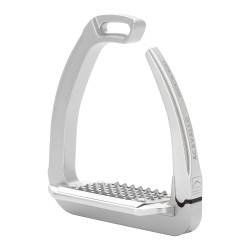 Sicherheitssteigbügel Acavallo Rel-X 180 abnehmbare Seite Aluminium Silber