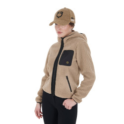 Unisex-Kappe Equestro mit Mesh-Einsatz Weihrauch / Schwarz