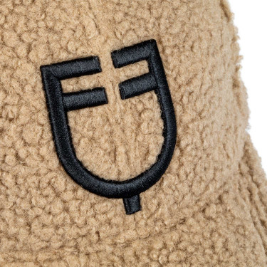 Unisex-Kappe Equestro mit Mesh-Einsatz Weihrauch / Schwarz