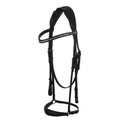 Acavallo Venere Trense aus Kalbsleder Schwarz