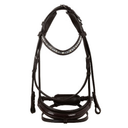 Acavallo Damigella Trense aus Kalbsleder Braun / braun