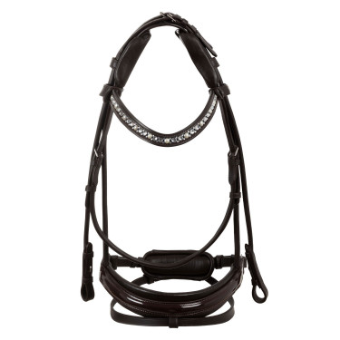 Acavallo Damigella Trense aus Kalbsleder Braun / braun