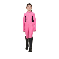 Base Layer Equestro Trainingsshirt mit langen Ärmeln für Mädchen Rosen-Cameo Rosa Base Layer Equestro Trainingsshirt mit langen Ärmeln für Mädchen Rosen-Cameo Rosa